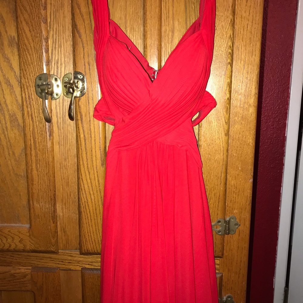 Cherry Red Evening Gown (La Femme)